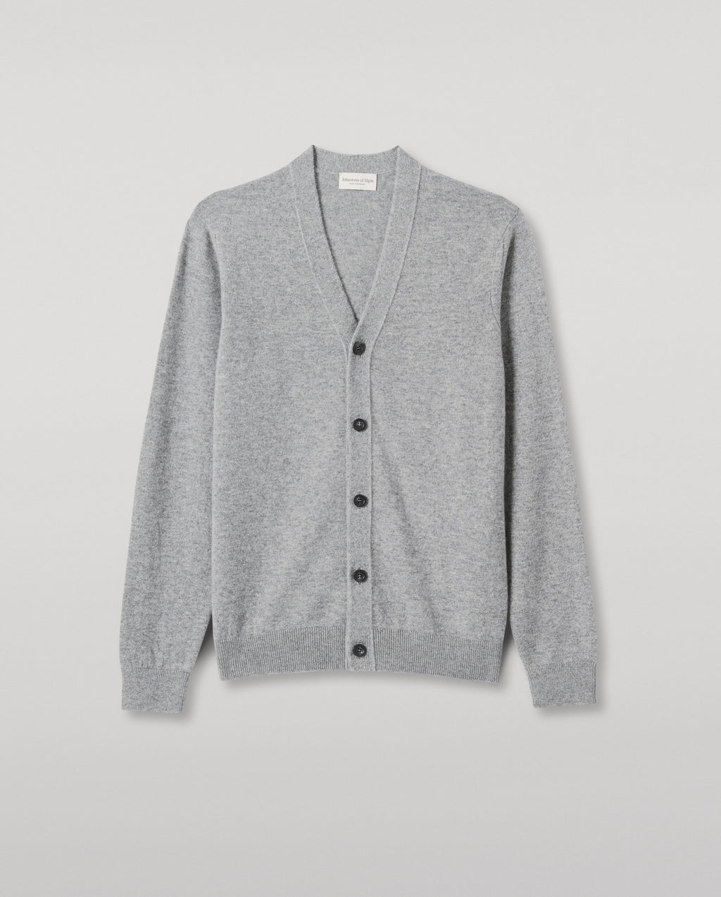 Rory Grey Classic Cashmere Cardigan