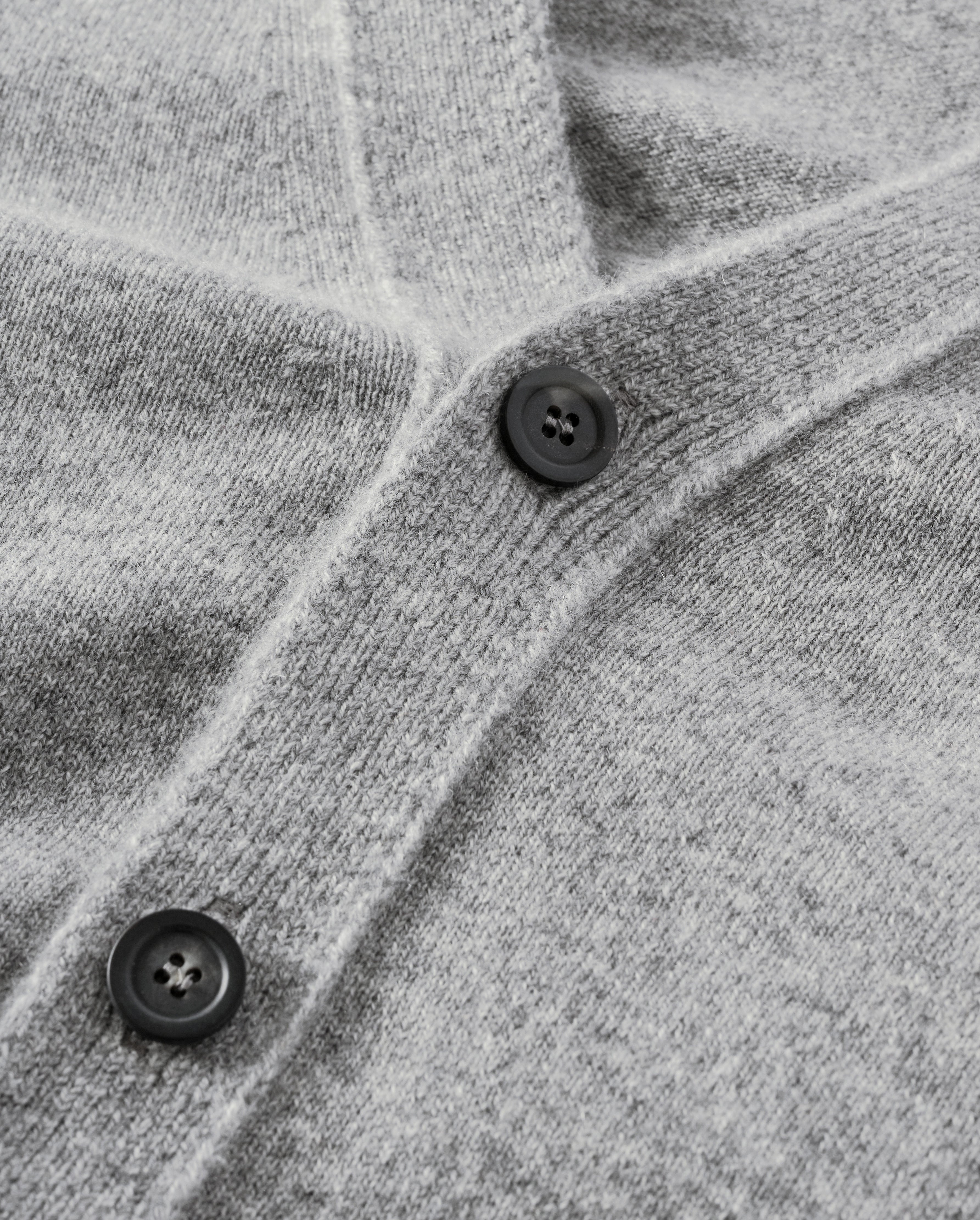 Rory Grey Classic Cashmere Cardigan