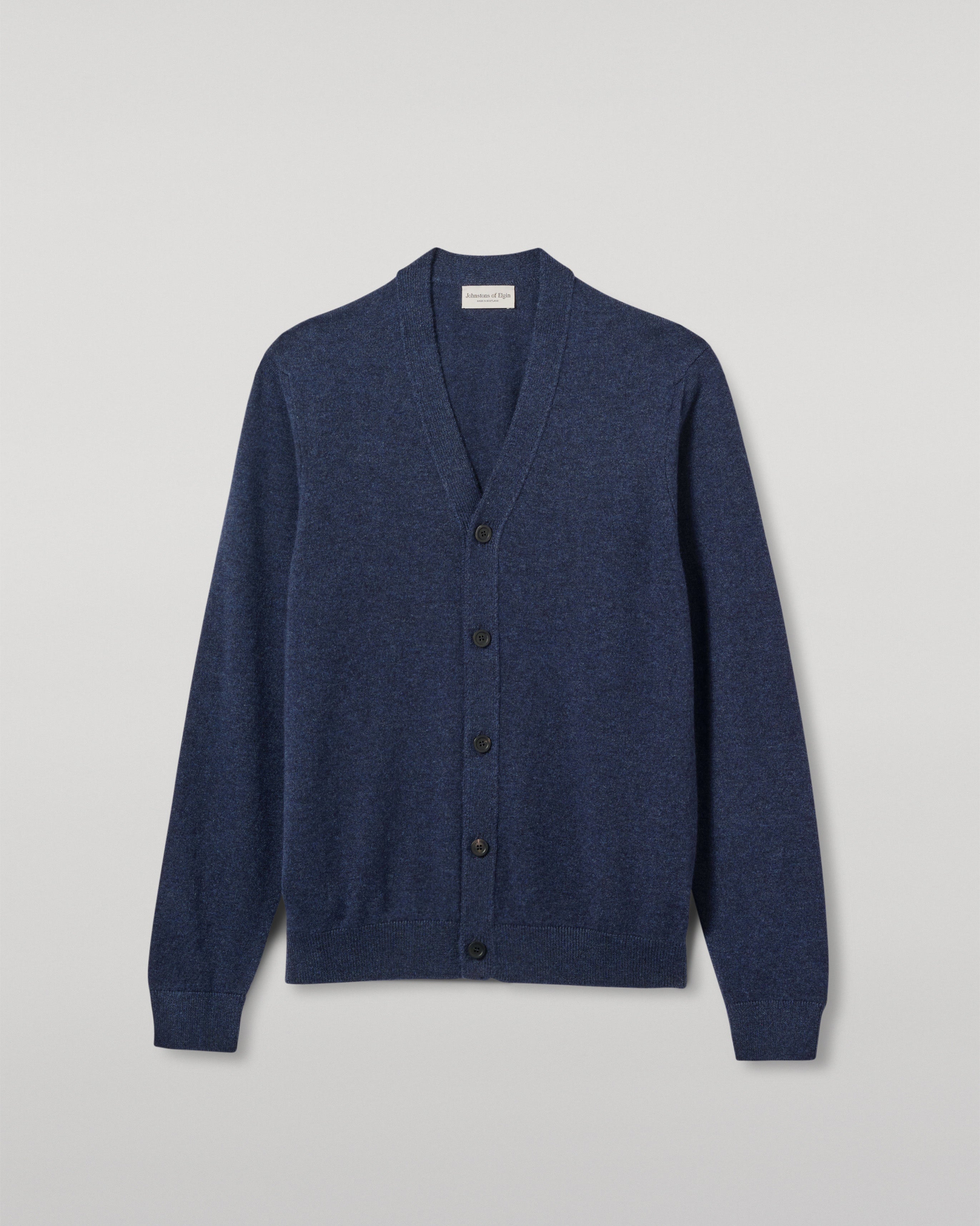 Rory Navy Classic Cashmere Cardigan
