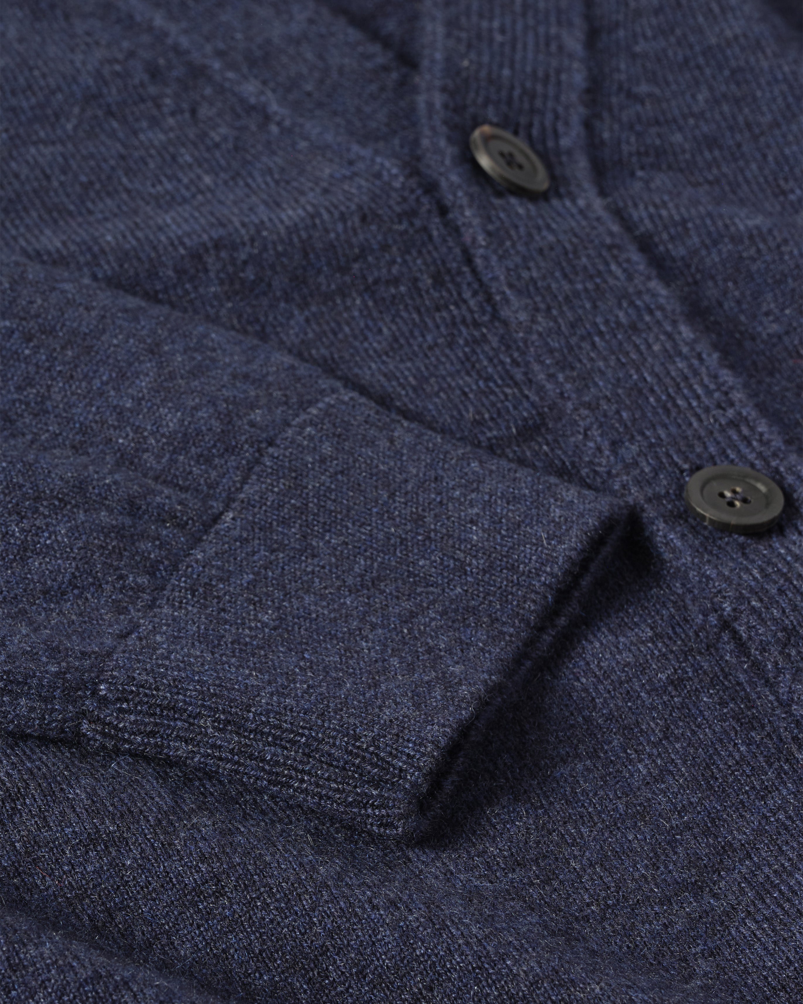 Rory Navy Classic Cashmere Cardigan