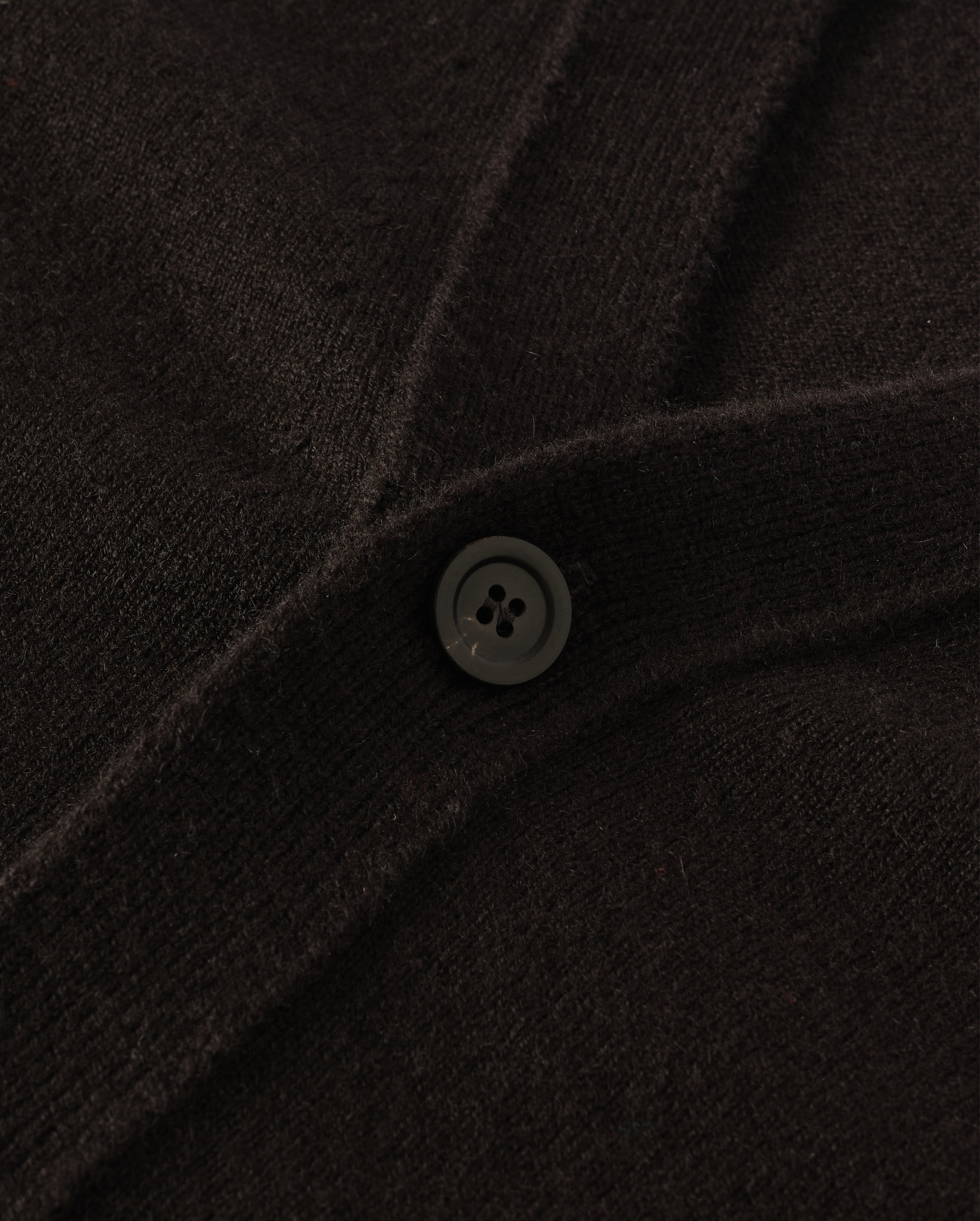 Rory Black Classic Cashmere Cardigan