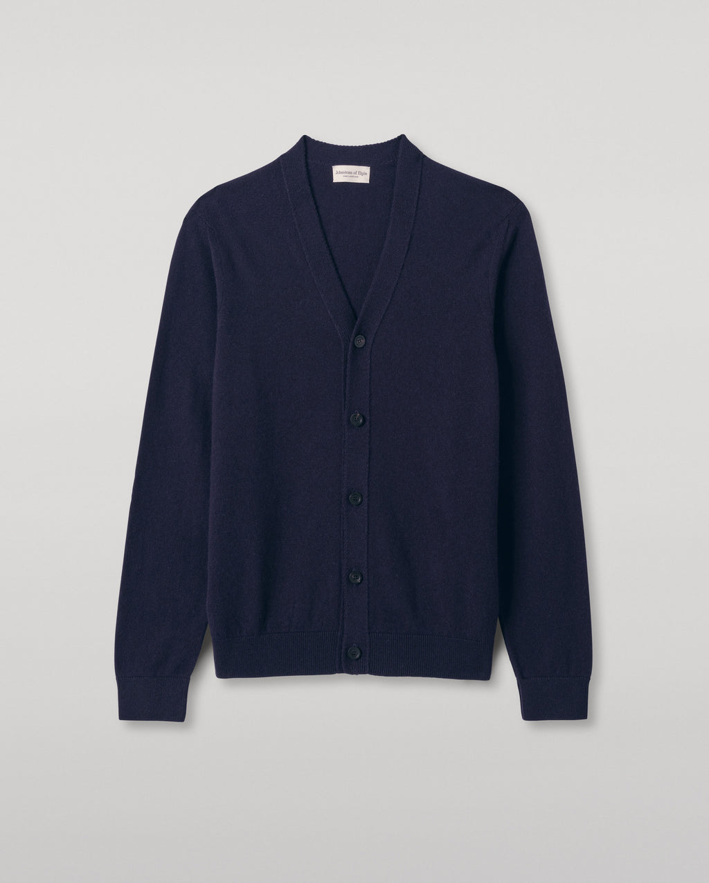 Rory Dark Navy Classic Cashmere Cardigan