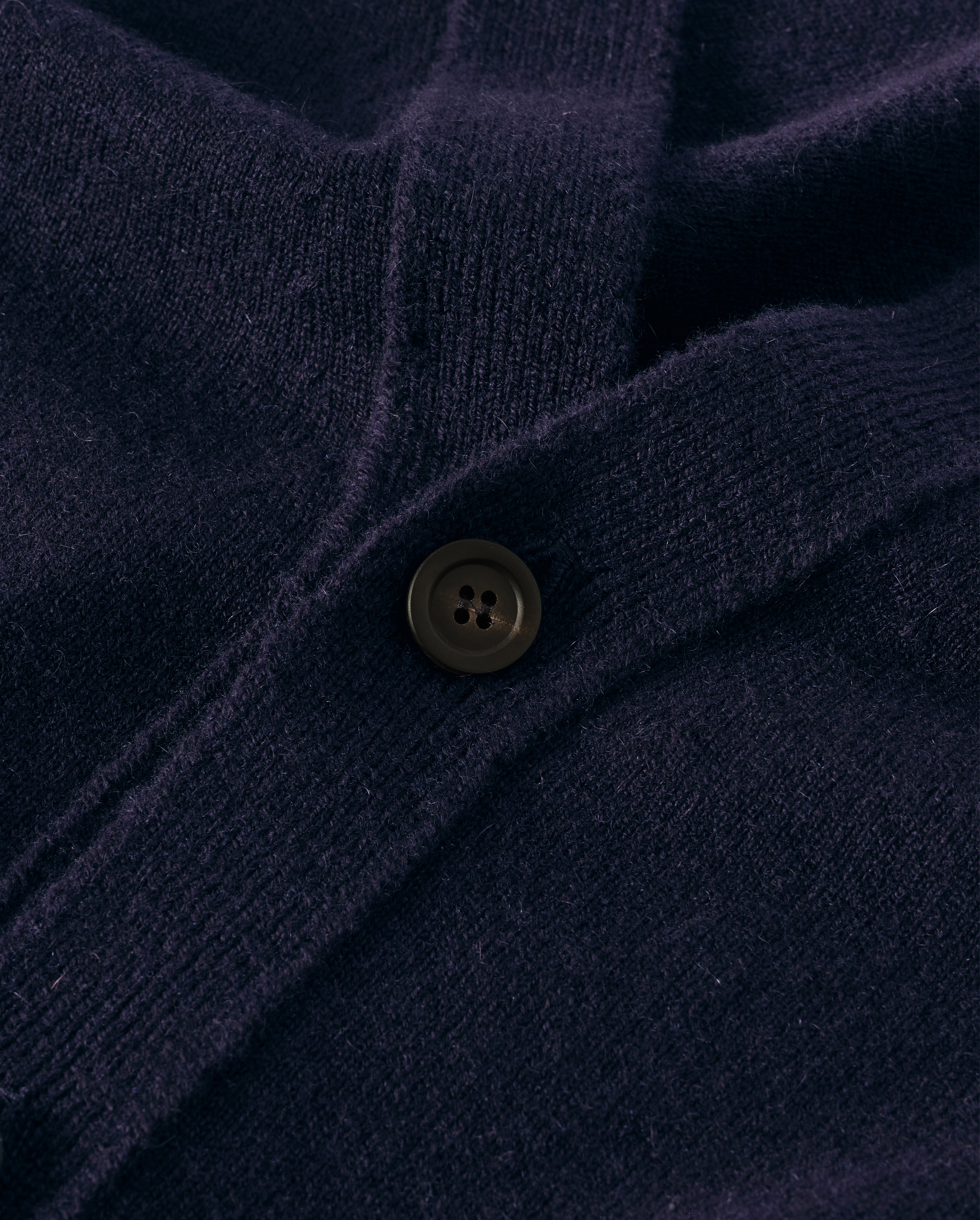Rory Dark Navy Classic Cashmere Cardigan