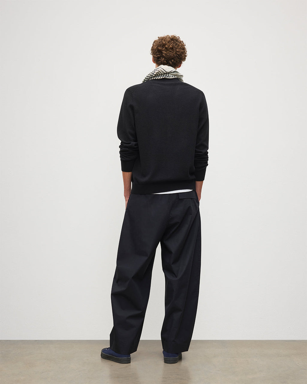 Rory Black Classic Cashmere Cardigan