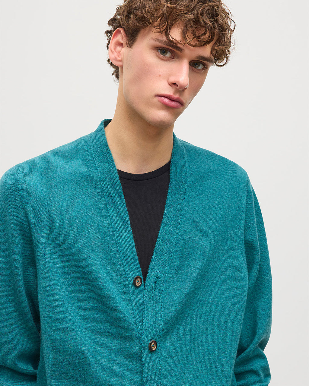 Rory Green Classic Cashmere Cardigan