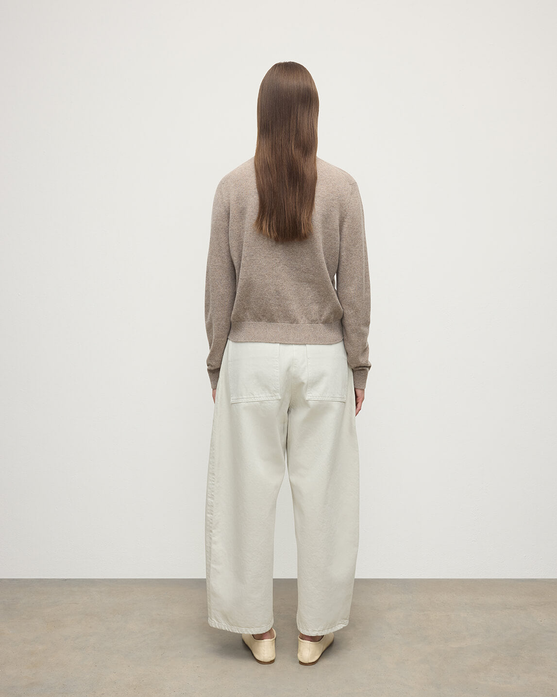 Classic Cashmere Brown Roll Neck Jumper