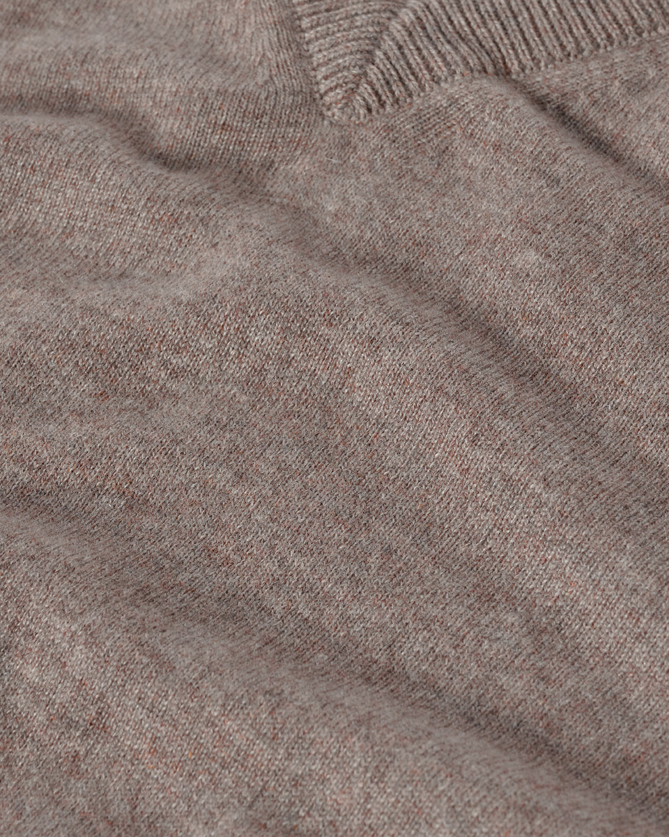 Rory Brown Classic Cashmere V-Neck Jumper