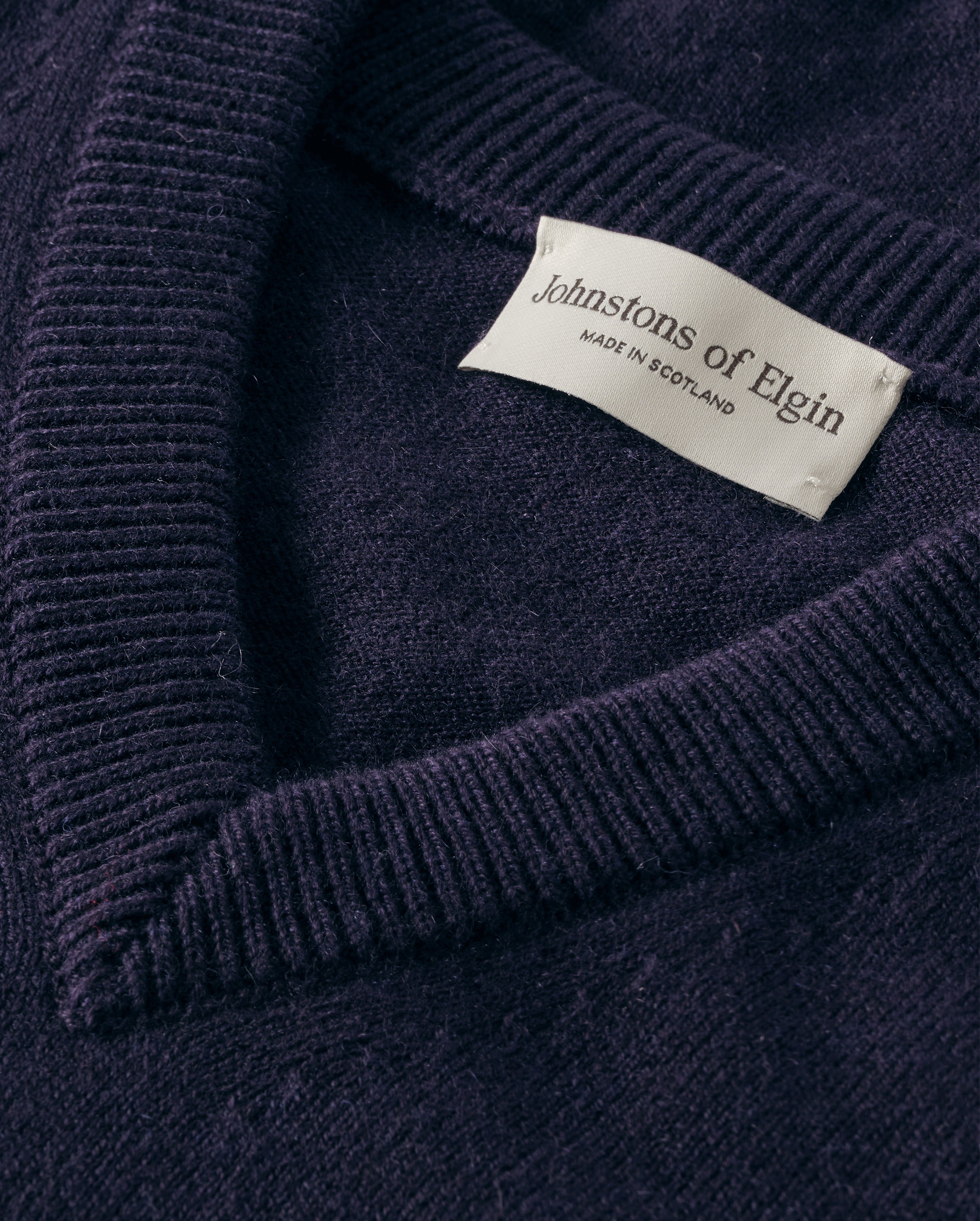 Rory Dark Navy Classic Cashmere V-Neck Jumper