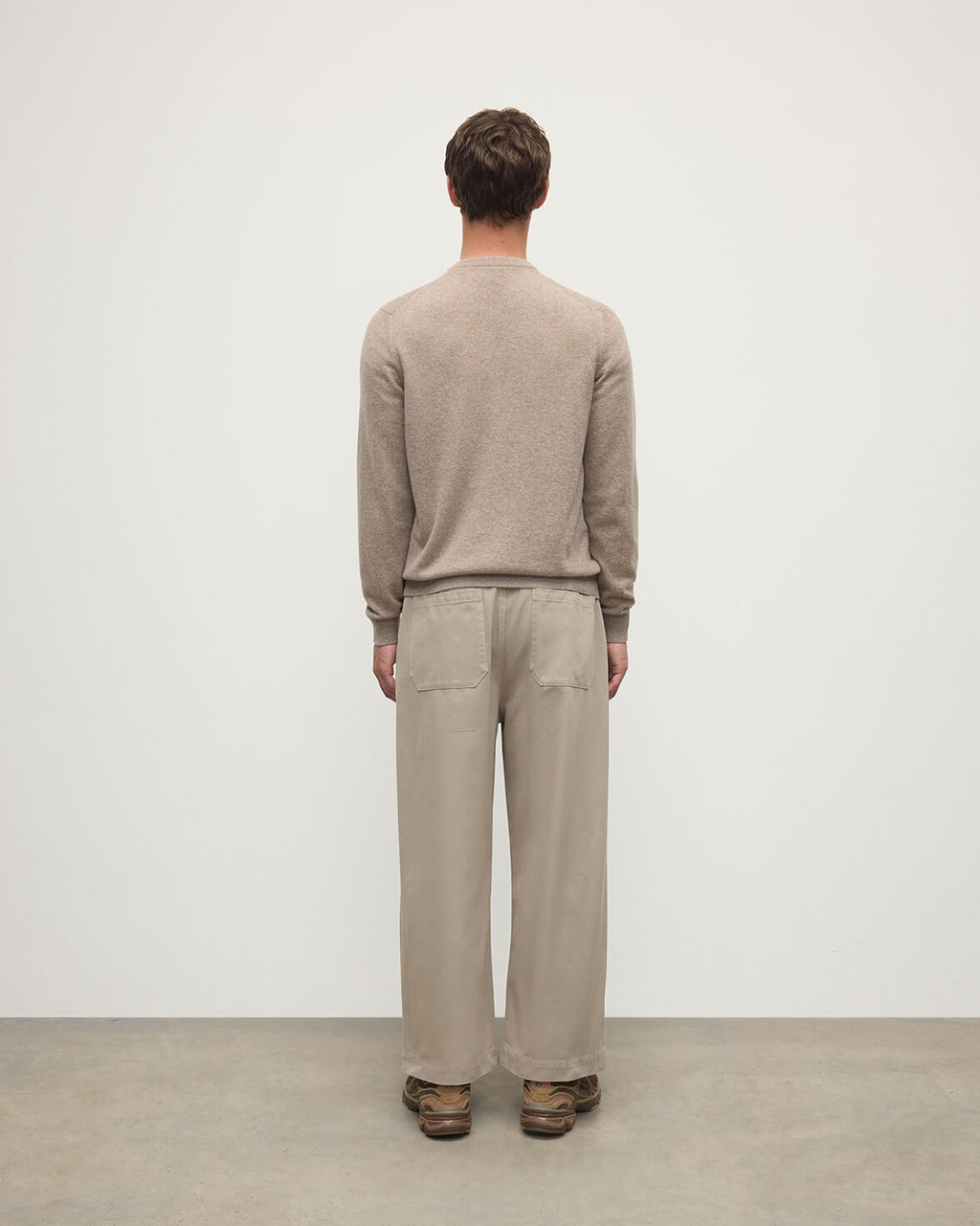 Rory Brown Classic Cashmere V-Neck Jumper