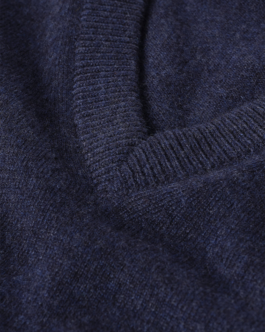 Rory Navy Classic Cashmere V-Neck Jumper