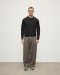 Classic Cashmere Dark Grey V Neck Jumper