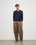Rory Dark Navy Classic Cashmere V-Neck Jumper