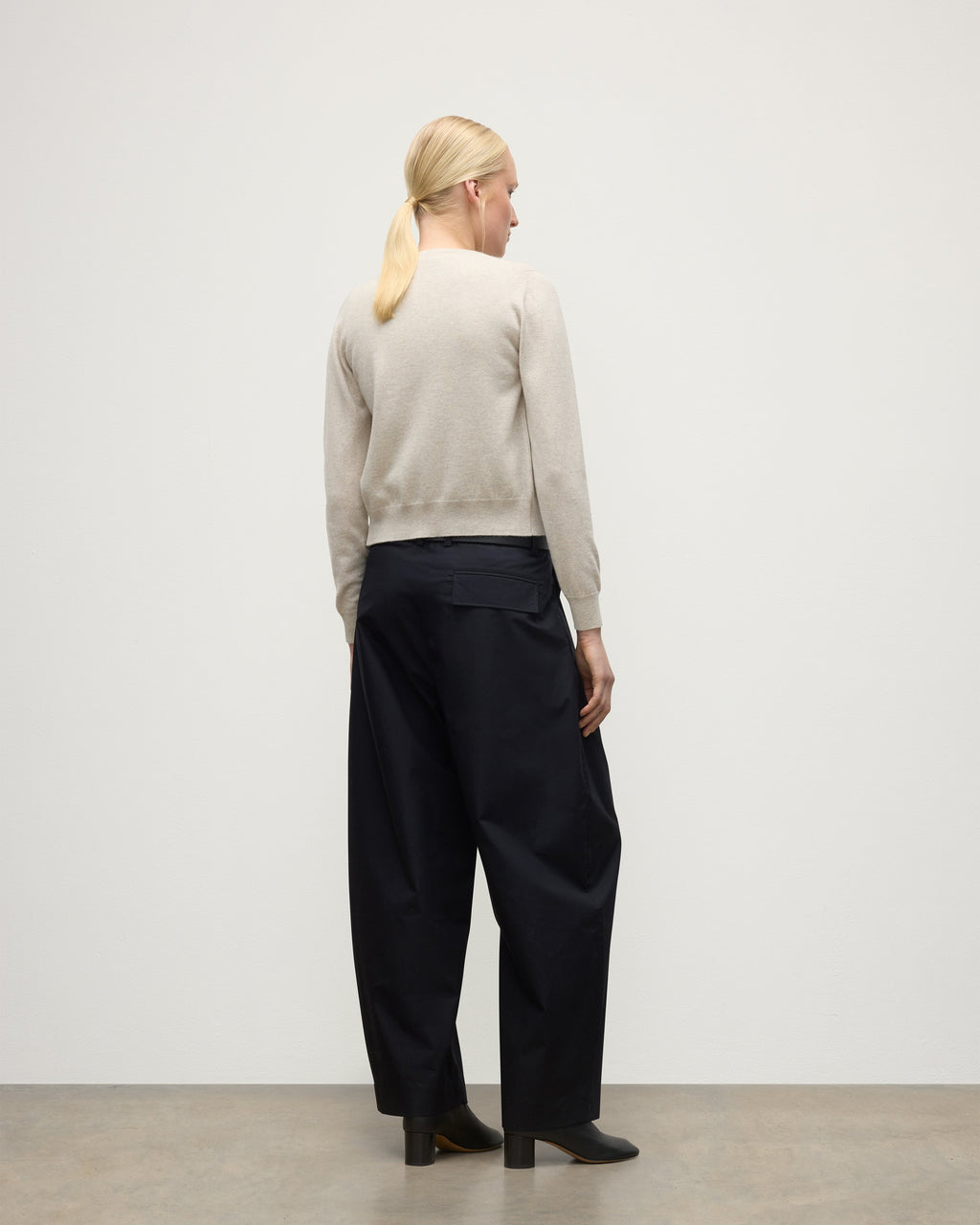 Iris Natural Classic Cashmere Cardigan