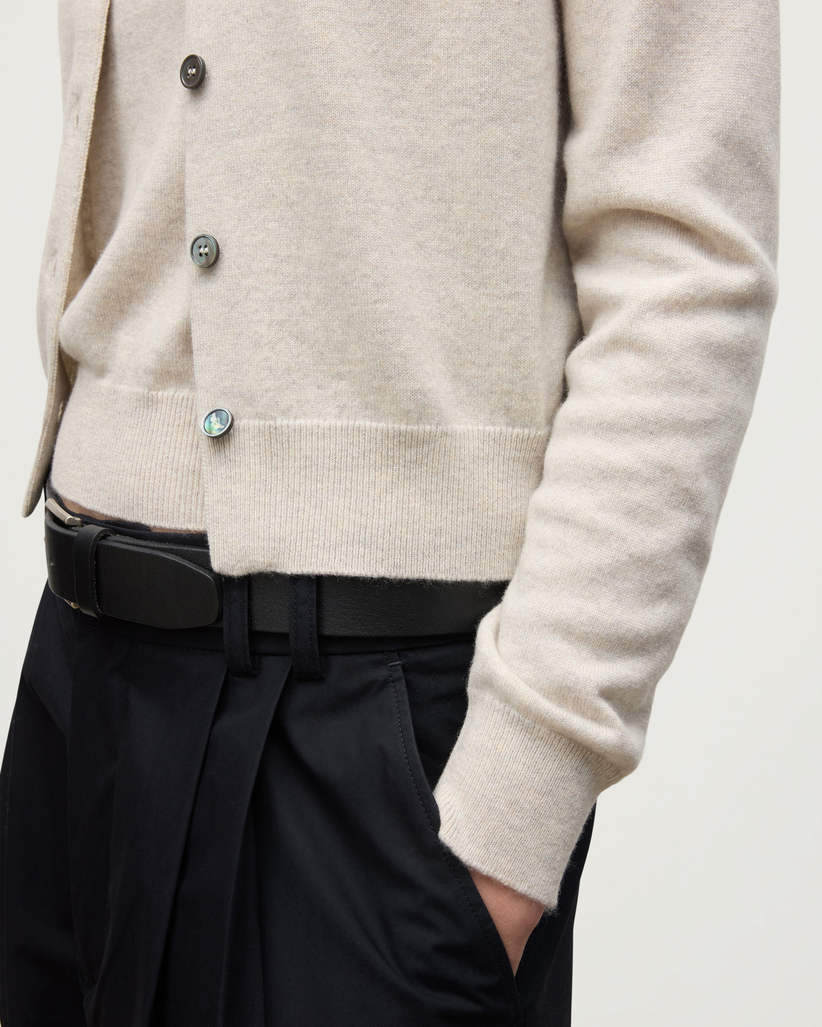 Iris Natural Classic Cashmere Cardigan