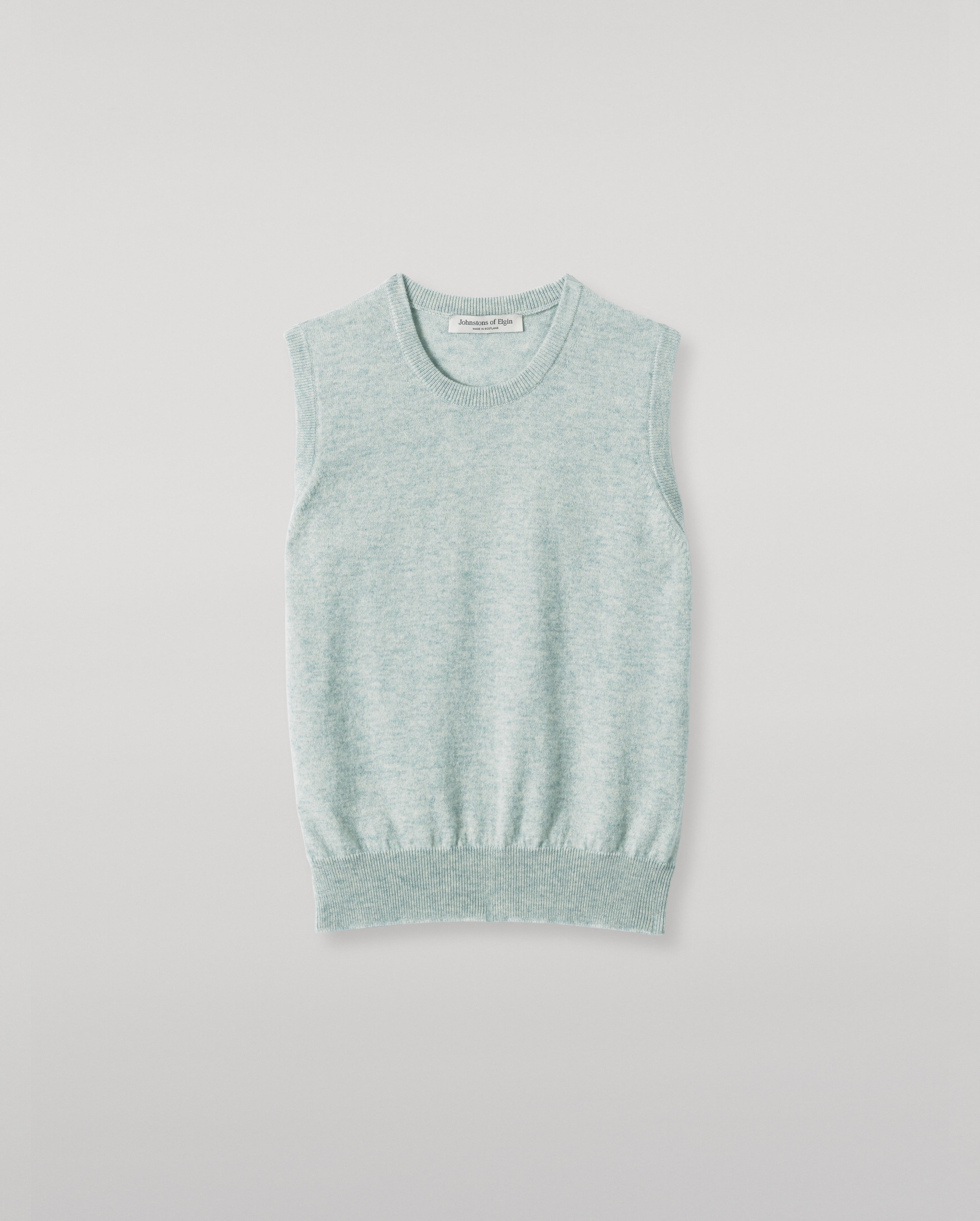 Iris Light Green Classic Cashmere Tank