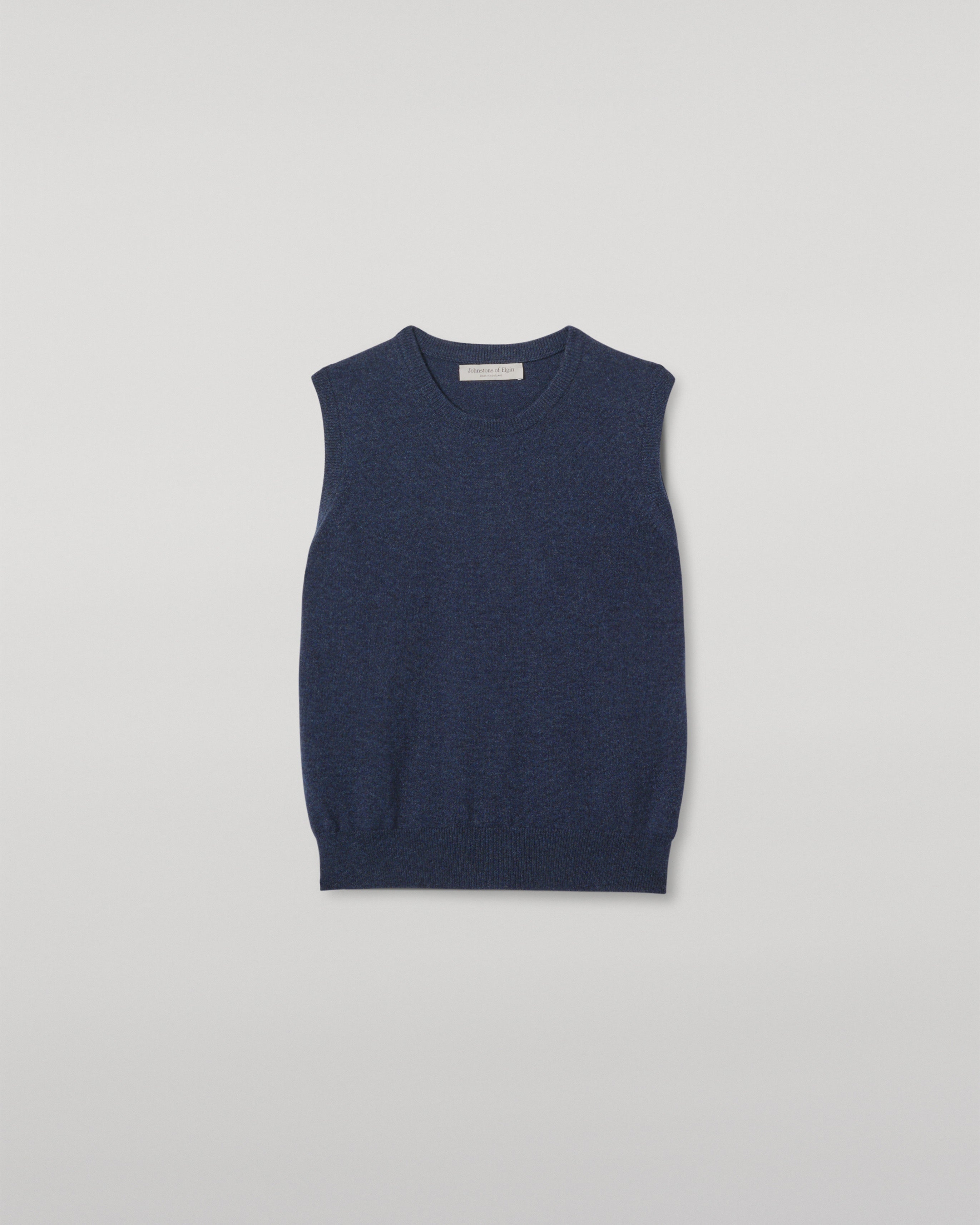 Iris Navy Classic Cashmere Tank