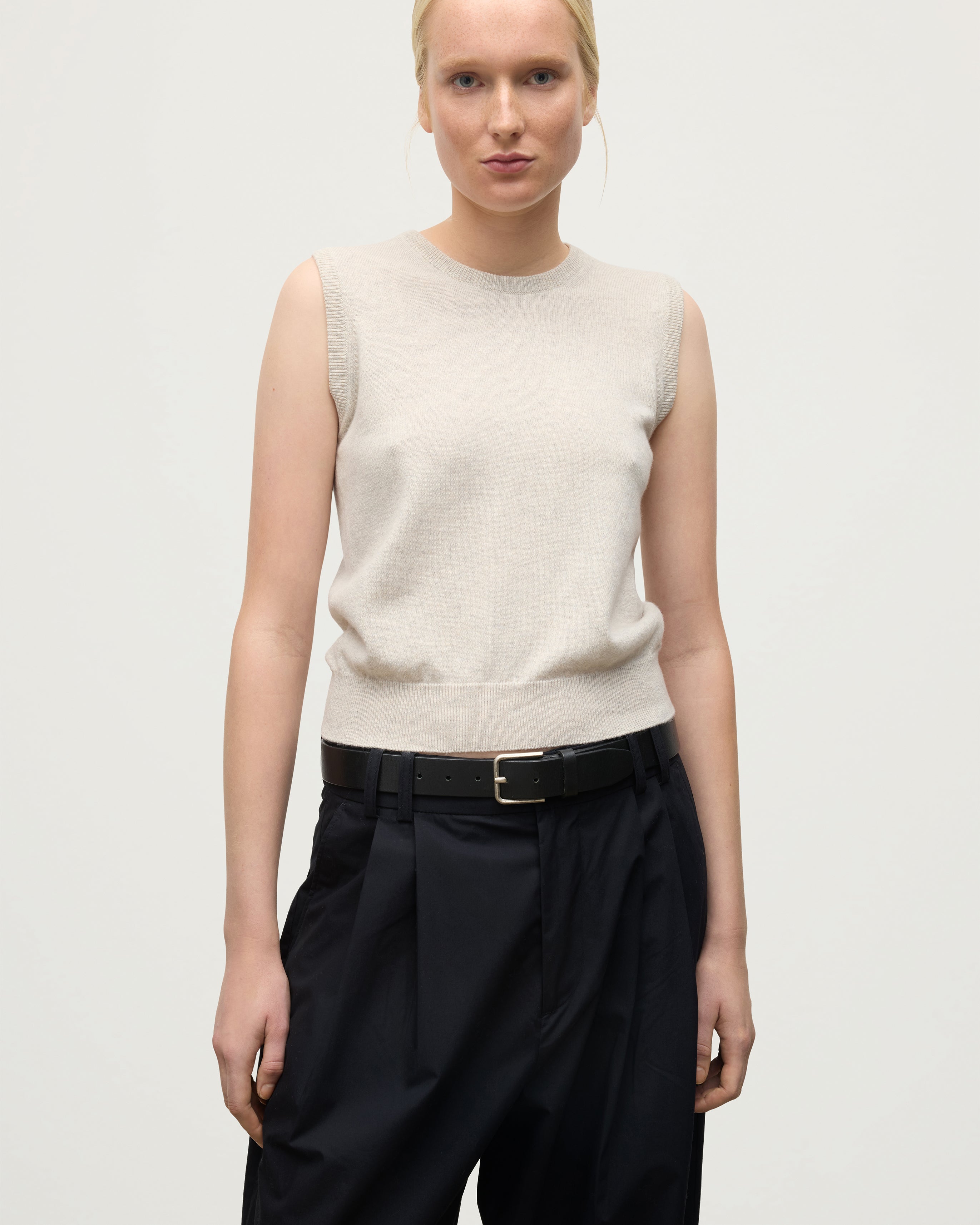 Iris Natural Classic Cashmere Tank