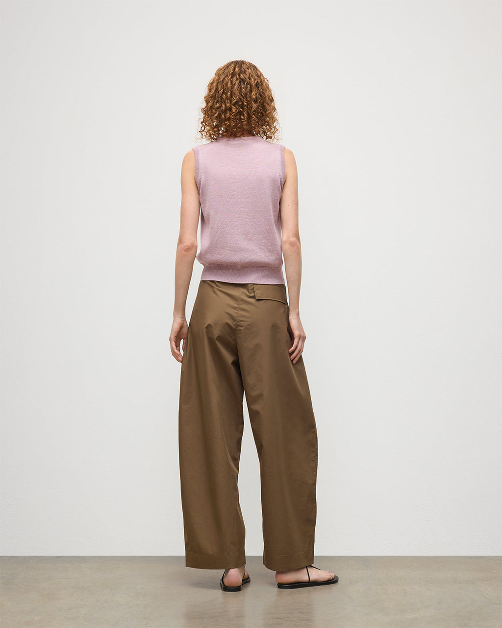 Iris Light Pink Classic Cashmere Tank