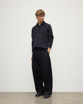 Tweel Navy & Grey Cashmere Rugby Shirt