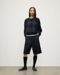 Clan Dark Navy Argyle Cashmere Jumper