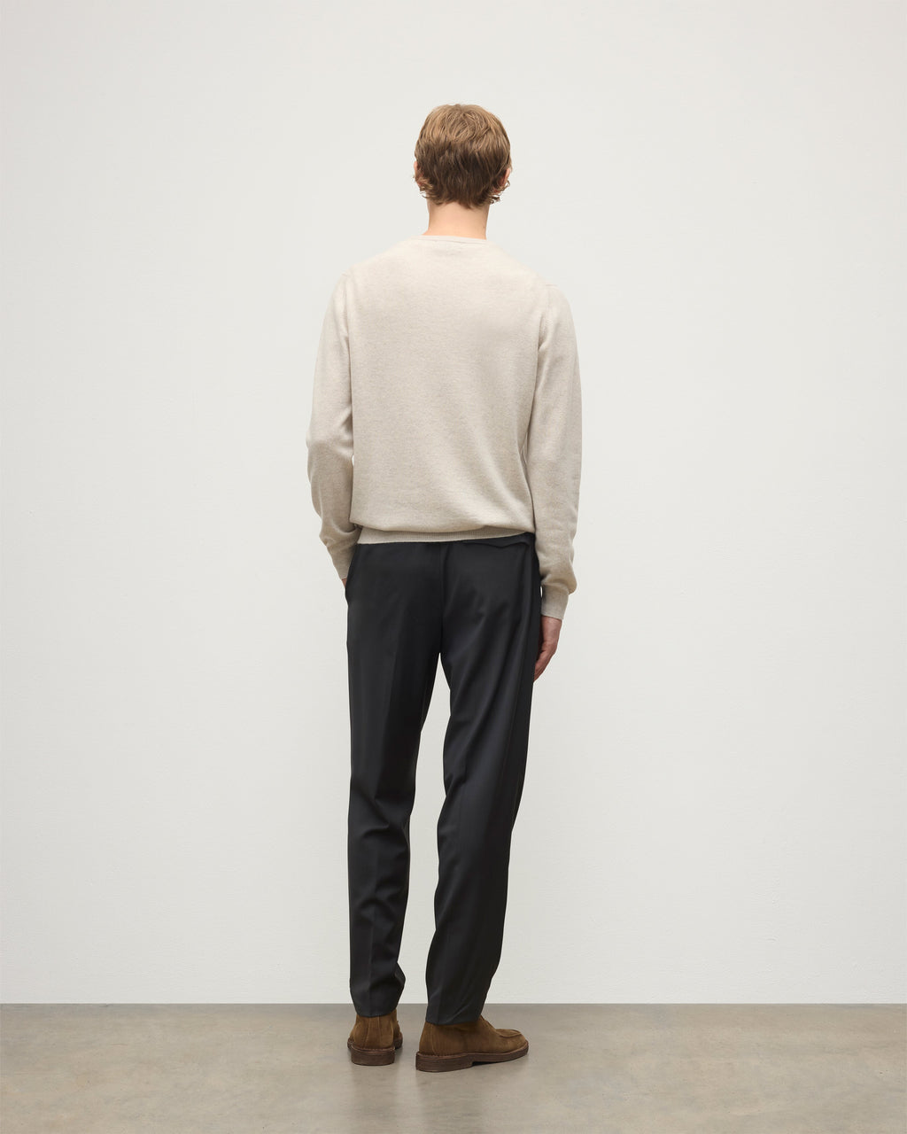 Argyll Natural Cashmere Jumper