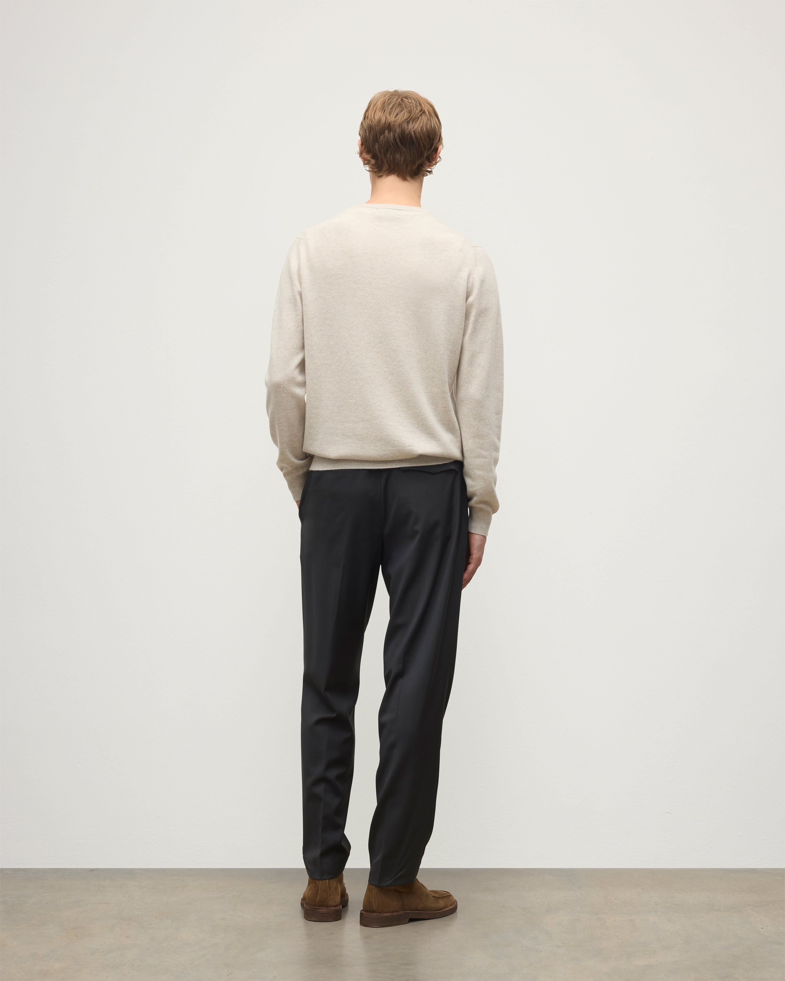 Argyll Natural Cashmere Jumper