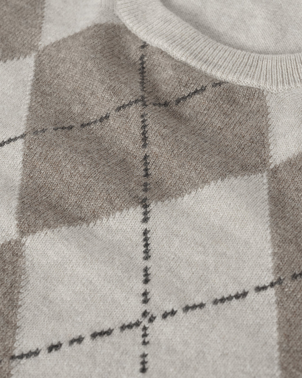 Argyll Natural Cashmere Jumper