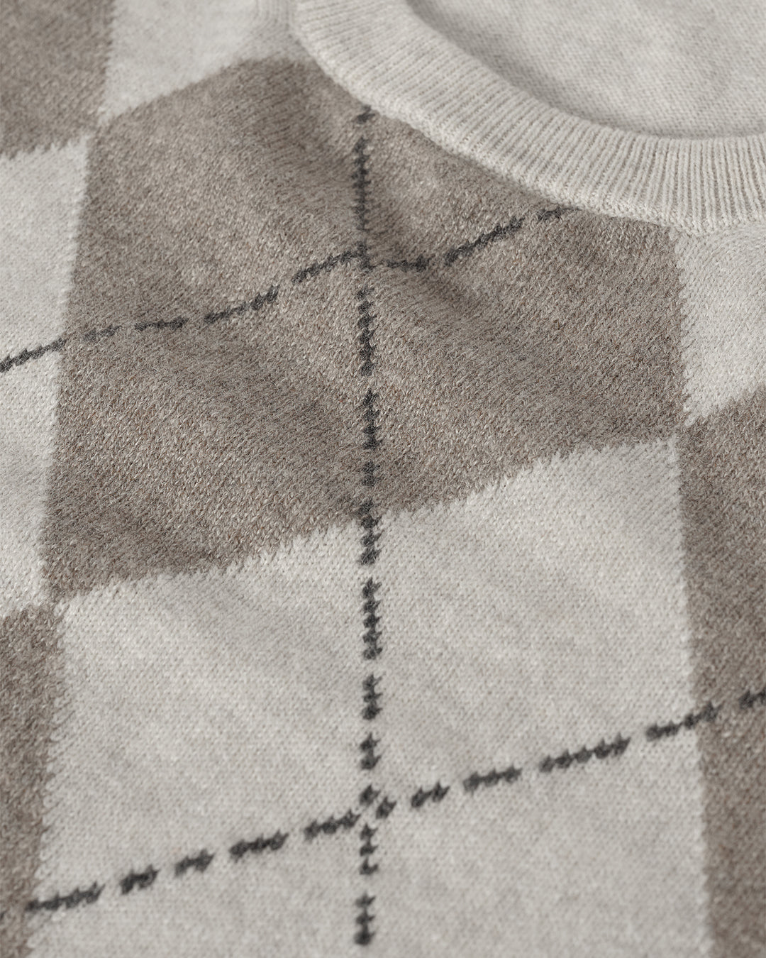 Argyll Natural Cashmere Jumper