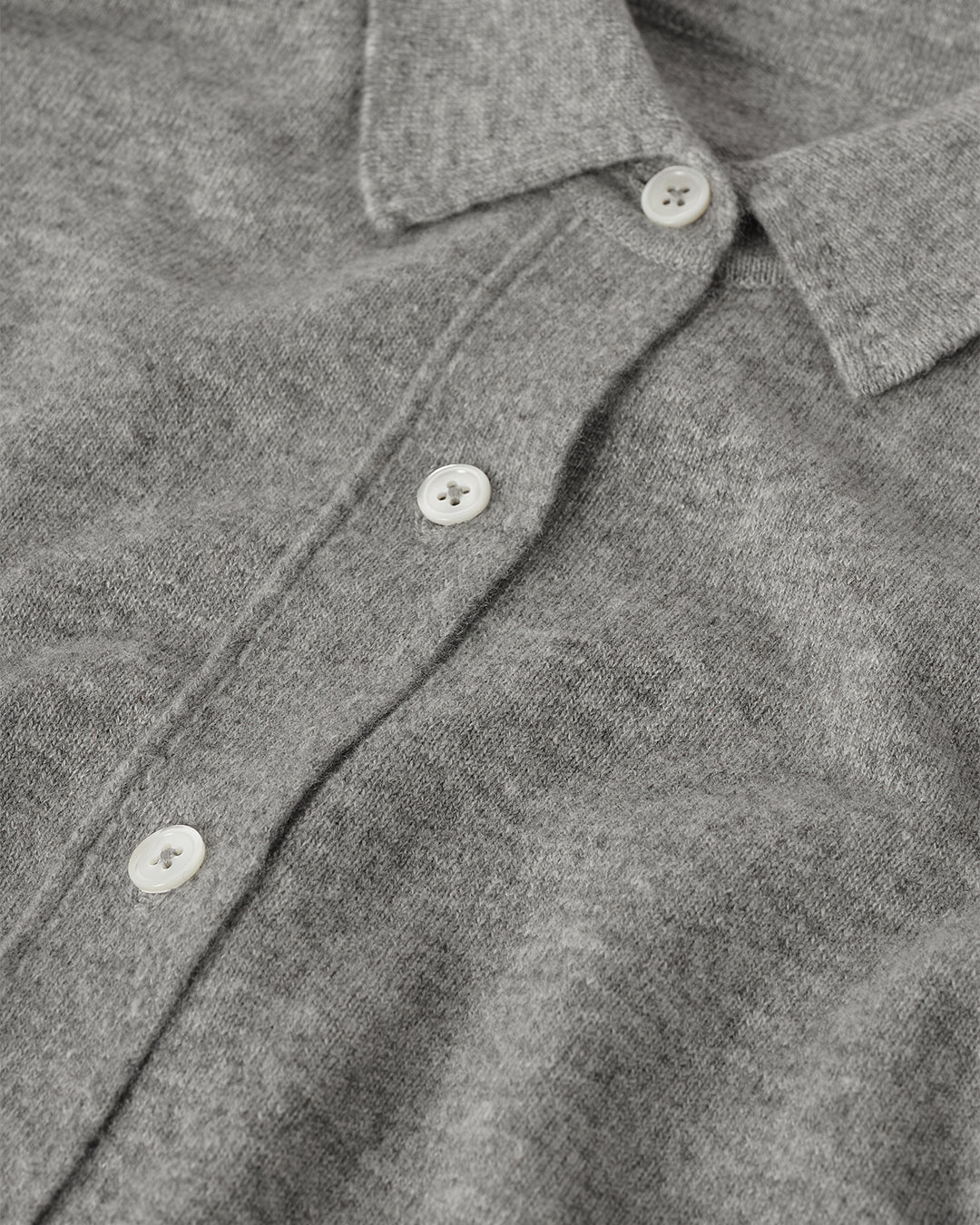 Munro Light Grey Cashmere Shirt
