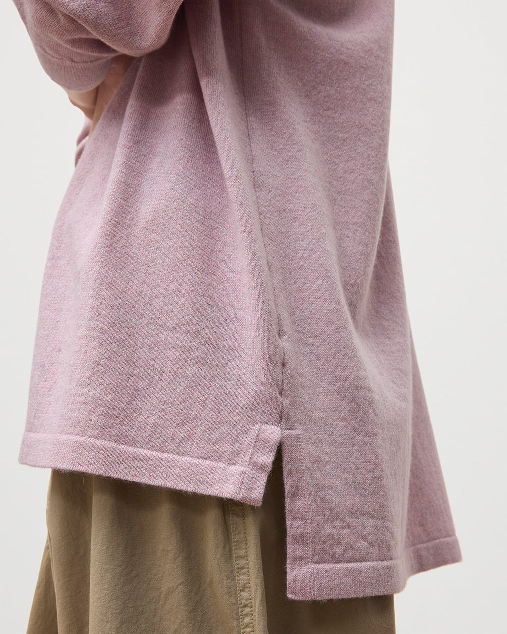 Munro Light Pink Cashmere Shirt