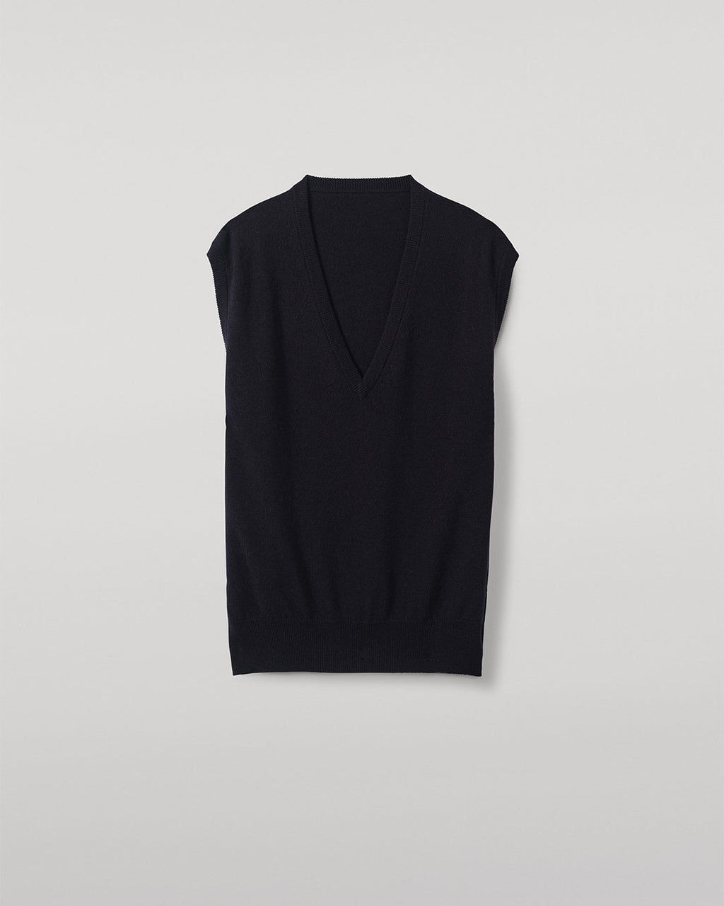 Tilda Dark Navy Cashmere Tank