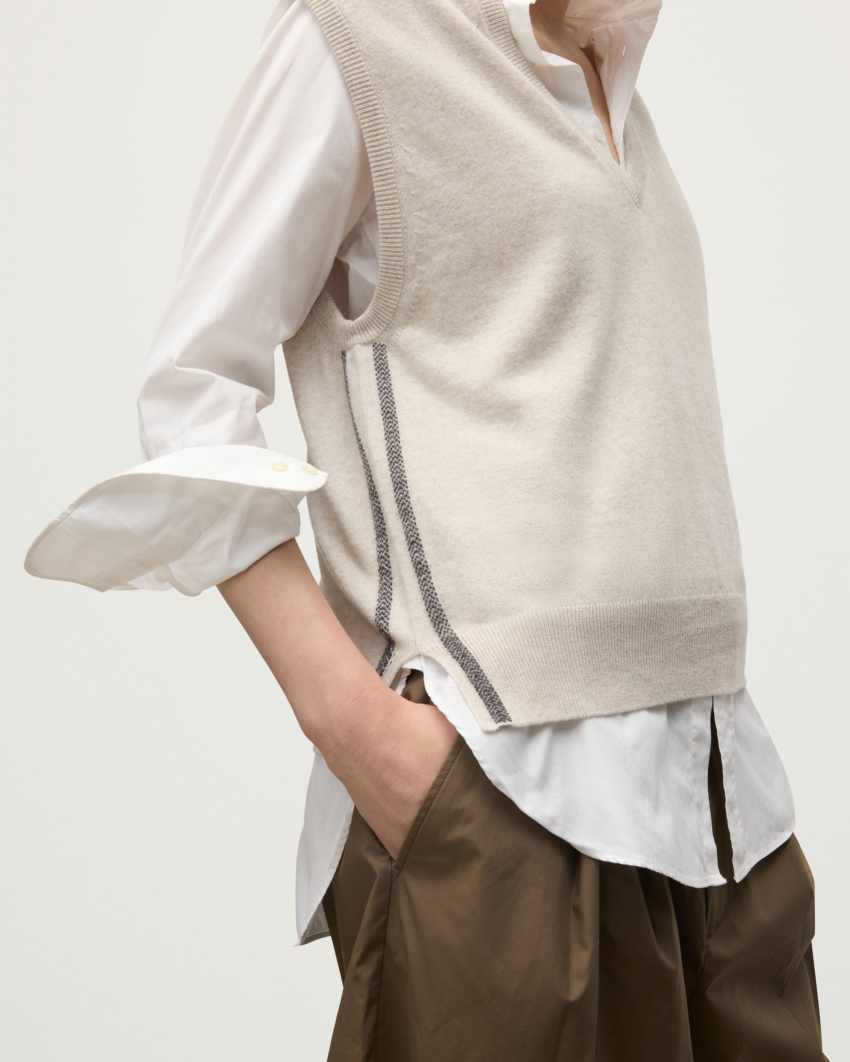 Tilda Natural Cashmere Tank