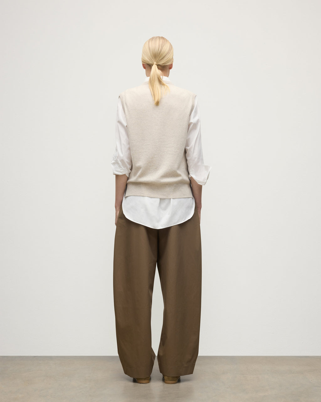 Tilda Natural Cashmere Tank