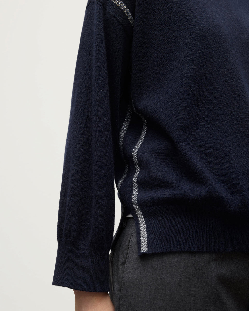 Tilda Dark Navy Cashmere Jumper