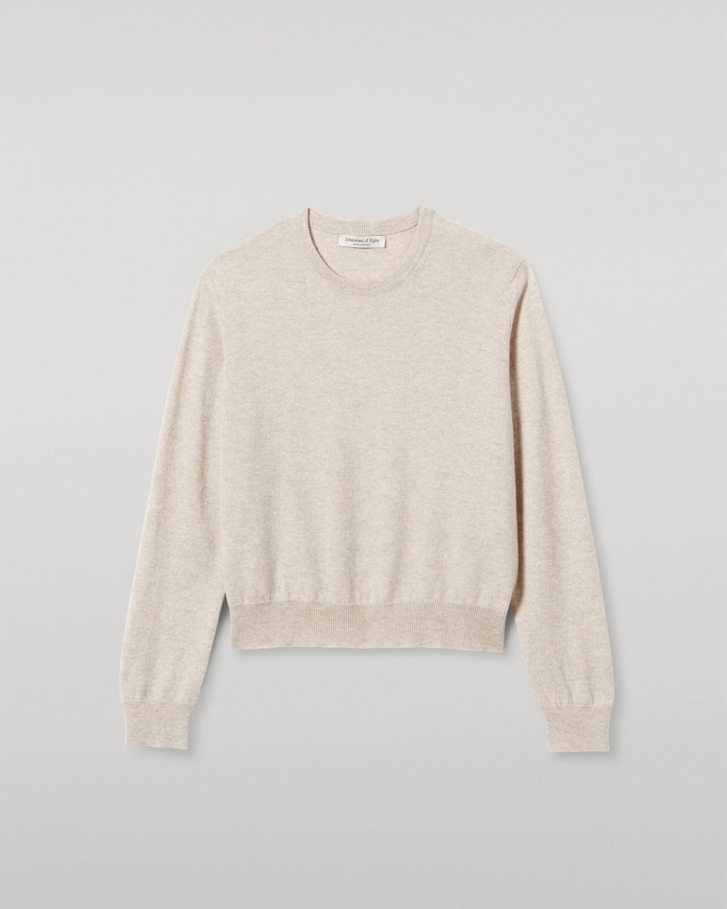 Lunan Natural Classic Cashmere Crew Jumper