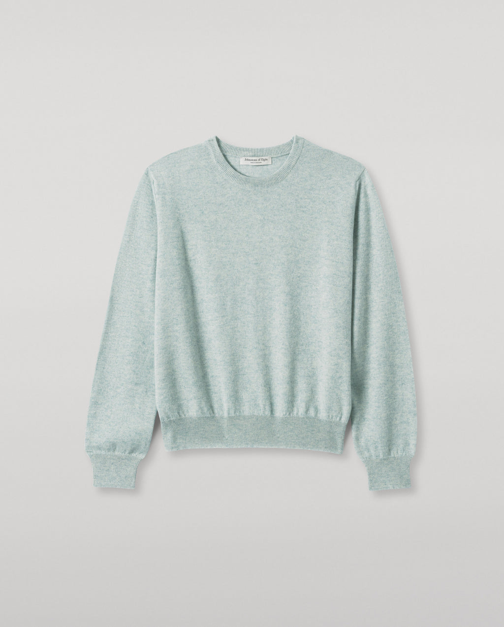 Lunan Light Green Classic Crew Jumper
