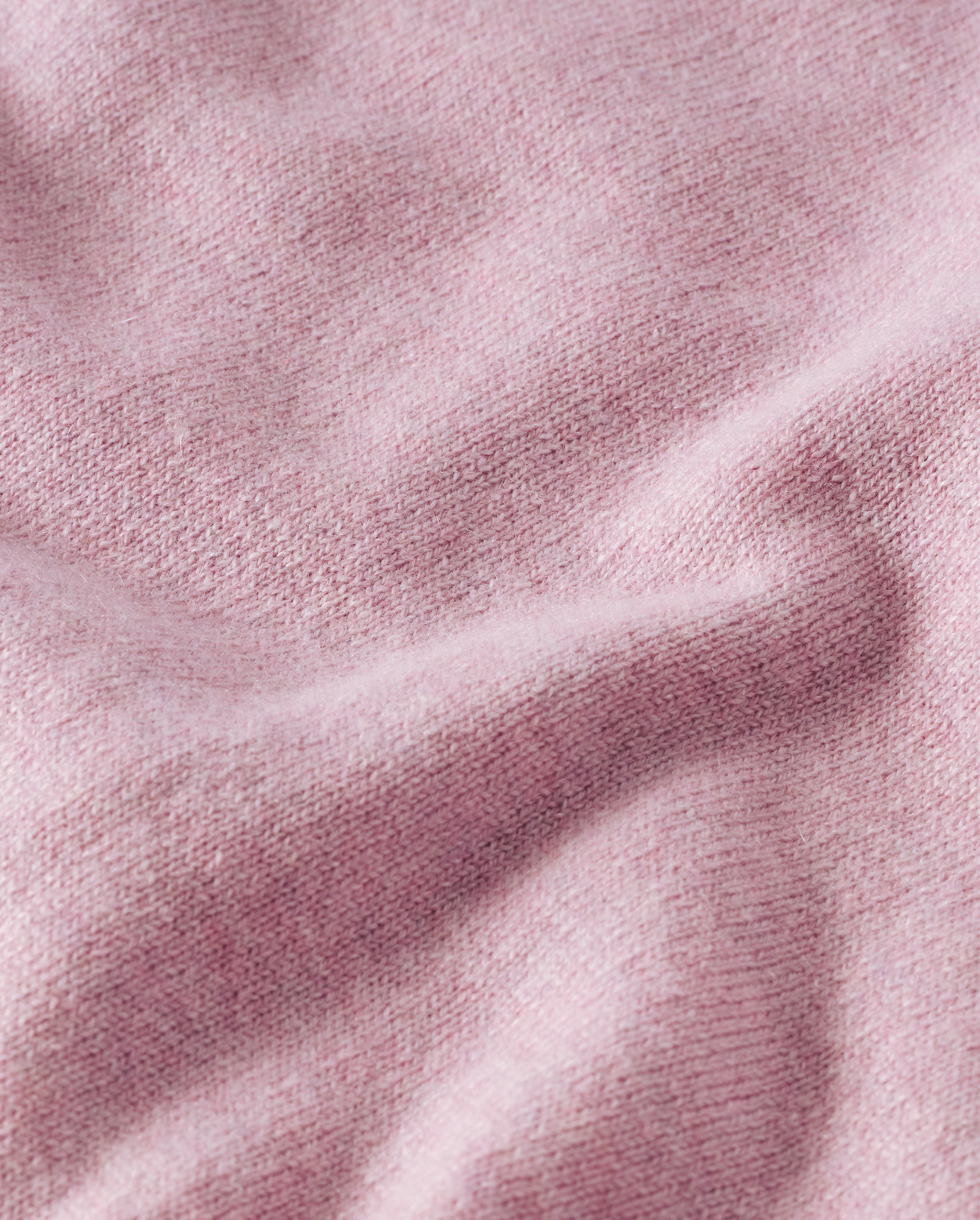 Lunan Light Pink Classic Crew Jumper