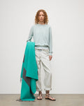 Lunan Light Green Classic Crew Jumper