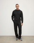 Double Faced Dark Grey Sweatshirt