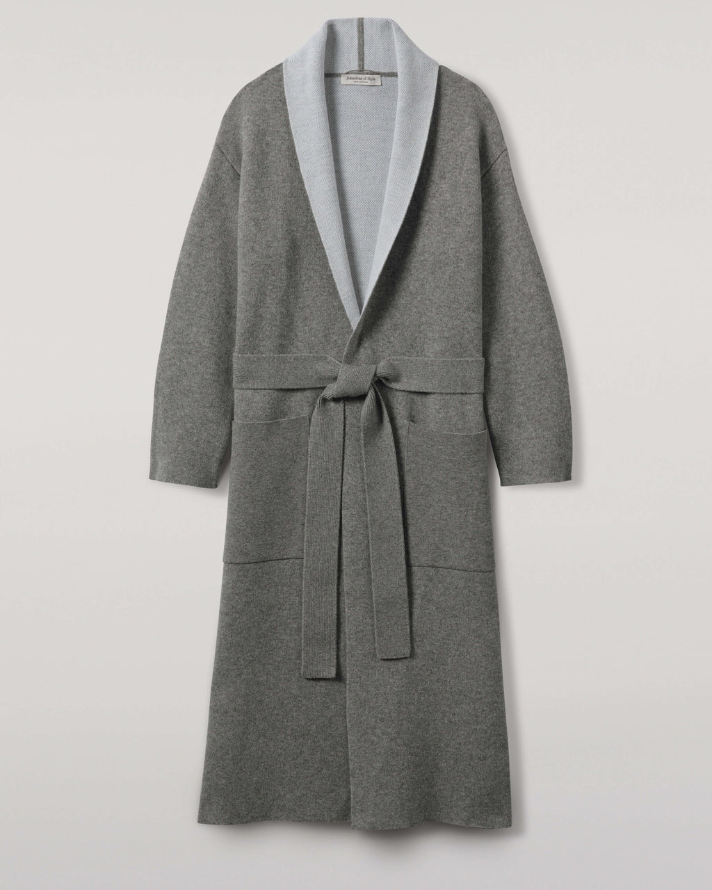 Double-Face Light Grey Cardigan