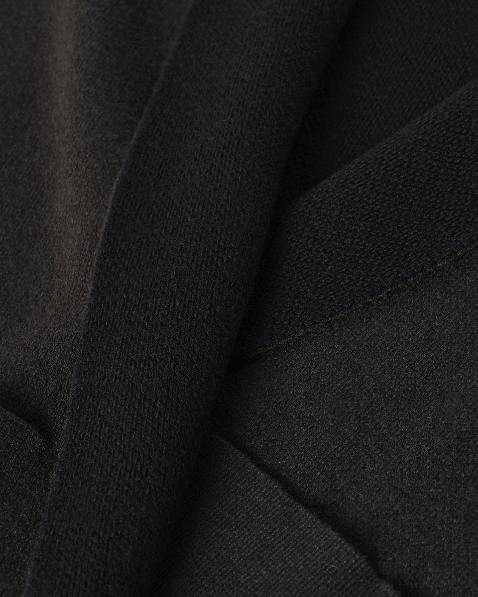 Double-Face Dark Grey Cardigan