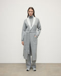 Double-Face Light Grey Cardigan