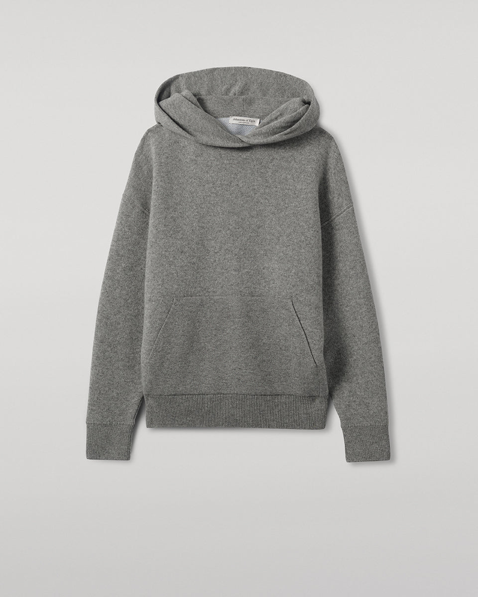 Double-Face Light Grey Hoodie