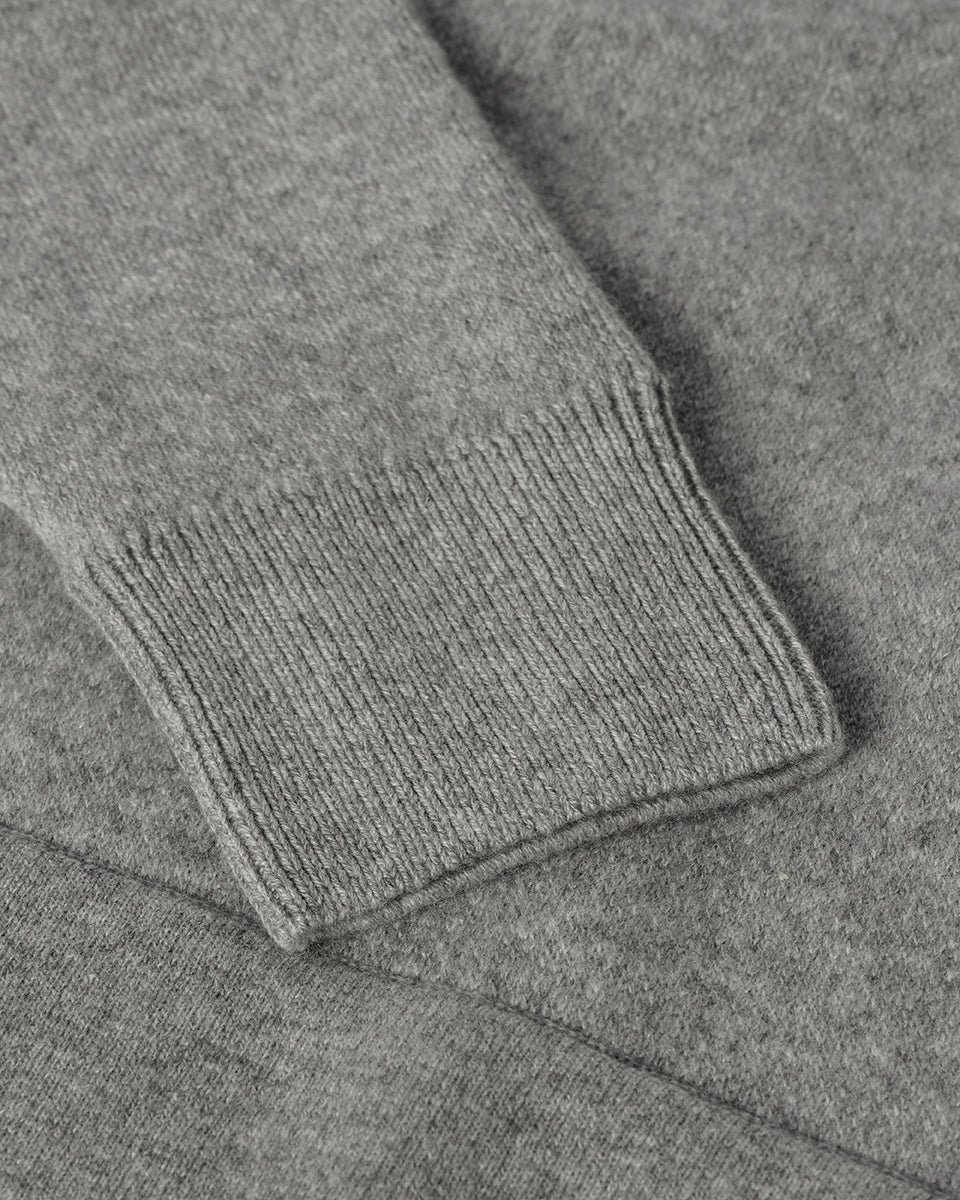 Double-Face Light Grey Hoodie