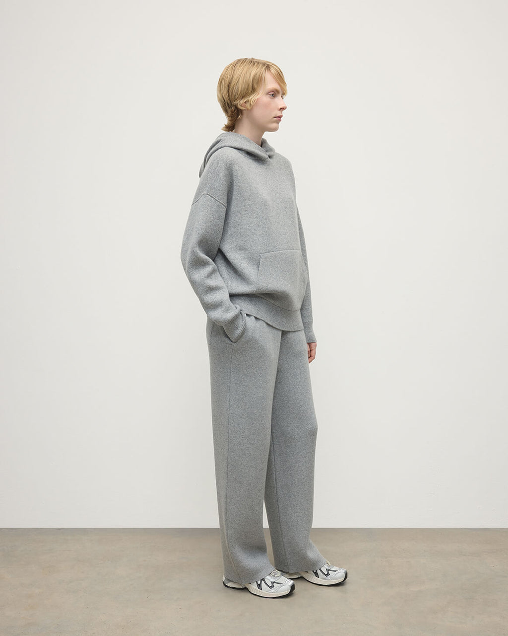Double-Face Light Grey Joggers