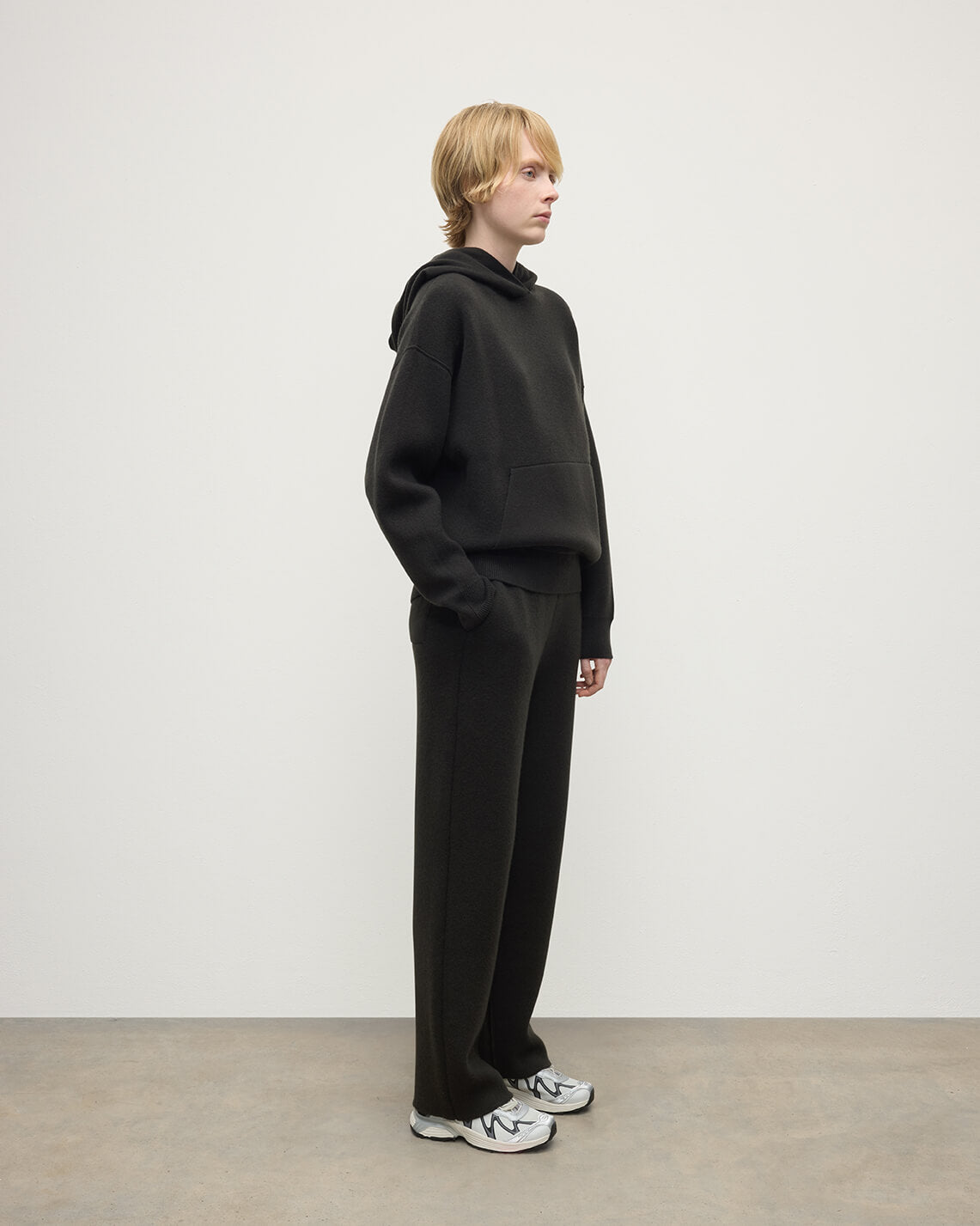 Double-Face Black Joggers