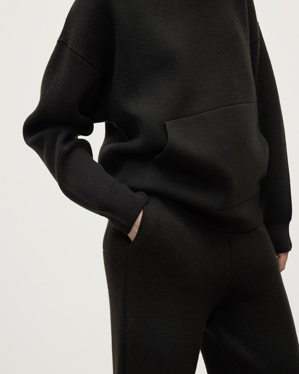 Double-Face Black Joggers