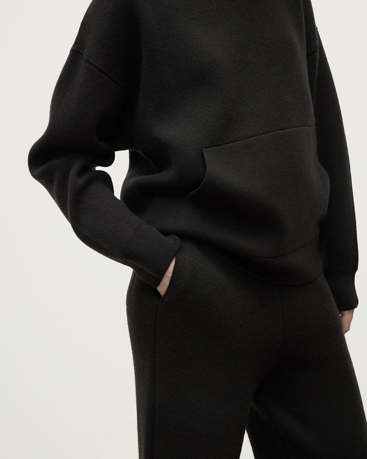 Double-Face Black Joggers
