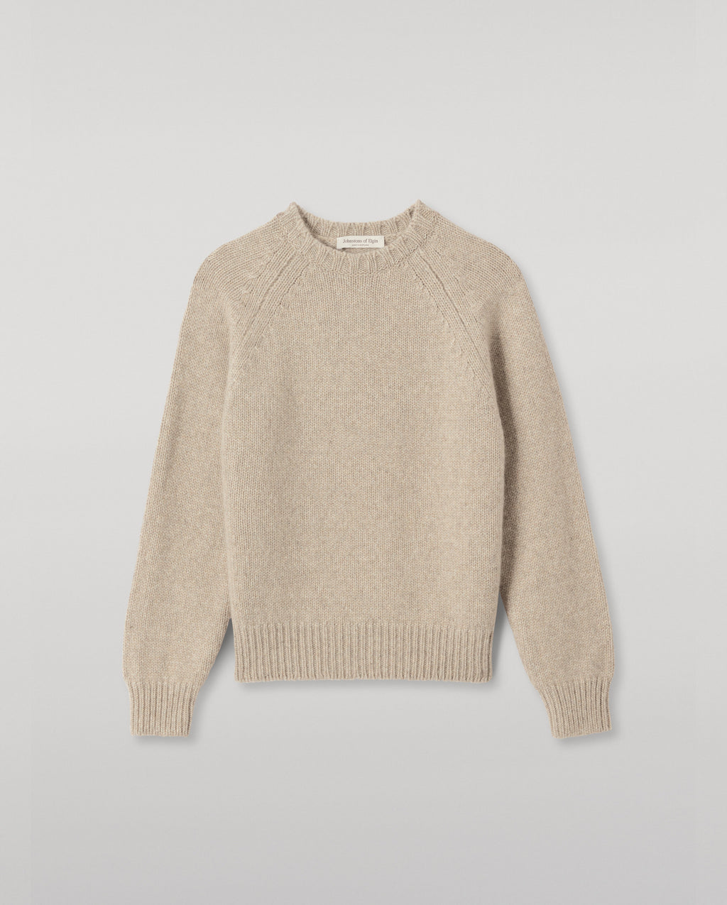 Bay Natural Marl Cashmere & Cotton Jumper