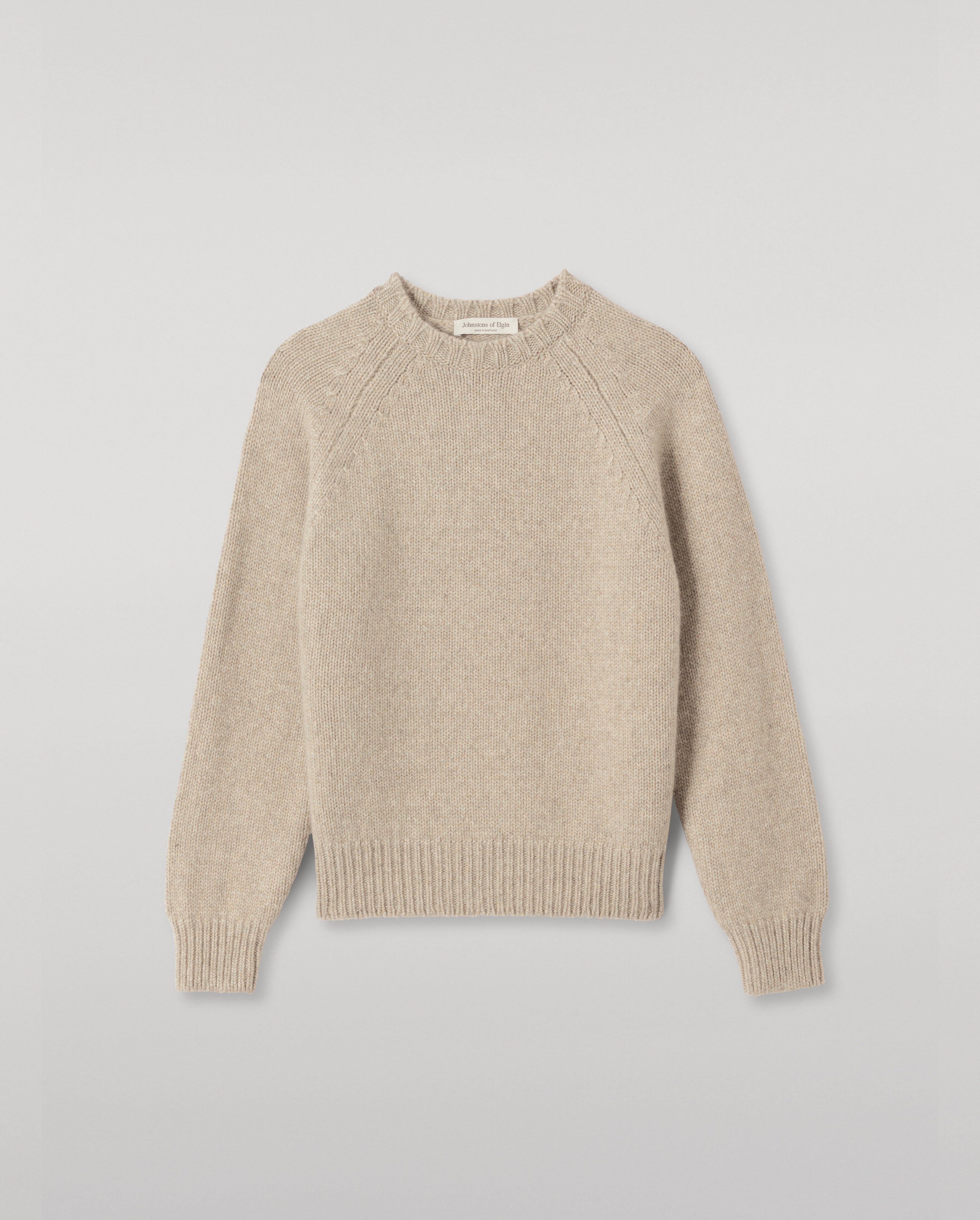 Bay Natural Marl Cashmere & Cotton Jumper